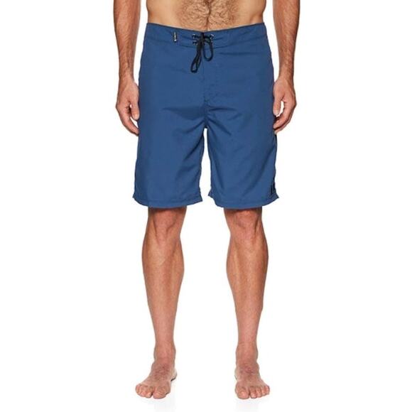 Hurley Mens 33 Mystic Navy One & Only 2.0 Boardshorts 21" Swim Beach Surf I23-26 - Picture 1 of 9